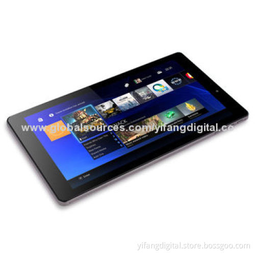 10.1-inch Tablet with RK3188T Quad-core Cortex A9 1.4GHz, Dual Camera and 1024x600 Resolution